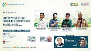 SENSUS PERTANIAN 2023 MEMPERKUAT KETAHANAN PANGAN