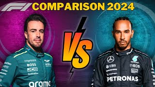 Comparison: Fernando Alonso vs Lewis Hamilton