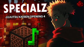 Jujutsu Kaisen OP 4 (SPECIALZ) - King Gnu | Minecraft Note Block Cover