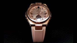 FANCIEST BABY-G Ever? New 2018 Rose Gold. JDM, Atomic 6 Band