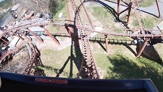 Tennessee Tornado Front Row On-Ride HD POV at Dollywood