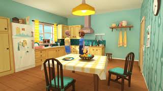 Cailou puts Rosie in the dishwasher, cailou gets grounded