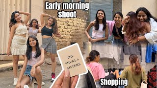 WE DID AN EARLY MORNING SHOOT + OUR MANAGERS TOOK OVER OUR CHANNEL | THE SHUKLA SISTERS