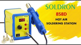 Soldron 858D | Hot-Air Soldering Station | Blower | Chip Level Repairing