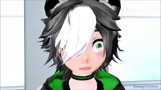 MMD x OC - Anani going through puberty