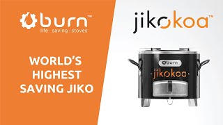 Jikokoa, World's Highest Saving Stove by BURN Manufacturing