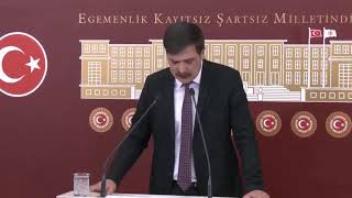 Genel Başkanımız Erkan Baş TBMM'de basın toplantısı düzenliyor.