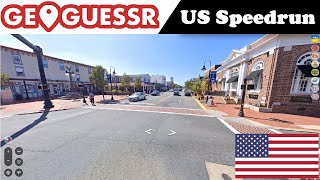 GeoGuessr- US Speedrun (New Personal Best)