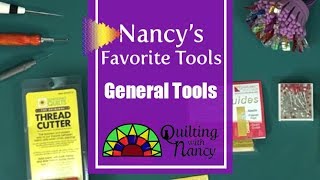 Nancy's Favorite Tools - General Tools