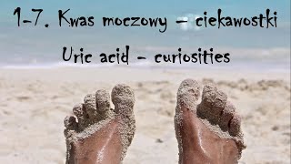 1-7. Kwas moczowy – ciekawostki // Uric acid - curiosities