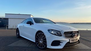 Mercedes Benz E-class E300 Coupe AMG line CAR TOUR!