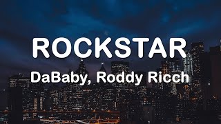 DaBaby feat. Roddy Ricch - ROCKSTAR [Lyric Video]