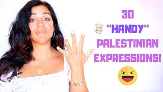 30 CRAZY ARABIC EXPRESSIONS WITH THE WORD "HAND"!