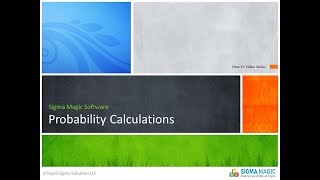 Probability Calculations