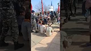 CRPF public ko relief dena ka time video #shorts #crpf