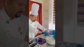 Omelette Live Counter at Morning Breakfast In Tashi Yid Wong Grand With Master Chef Durga Khadka