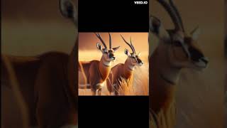 The Majestic Antelopes: A Closer Look #shorts