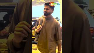 Shreyas Iyer Spotted At Airport #shorts #shortvideo #Shreyasiyer #viral #spotted #airportlook