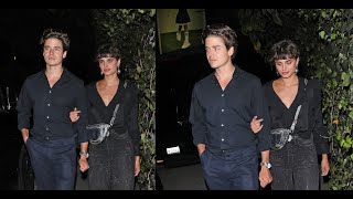 Model Taylor Hill And Daniel Fryer Enjoy A Romantic Night Out At The Chateau Marmont!