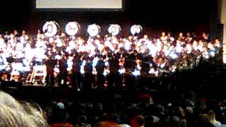 Ohio state university marching band (playing loony toons theme)