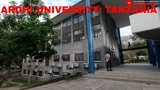 A walk around ARDHI University, Tanzania, Dar es Salaam, East Africa.