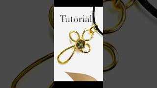 Cross pendant, jewellery making for beginners