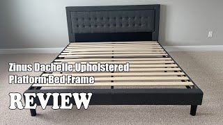 Zinus Dachelle Upholstered Platform Bed Frame – Review 2022