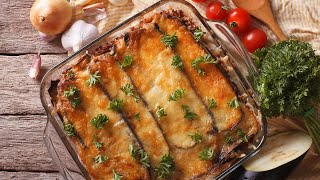 Moussaka - Gratin d'aubergines