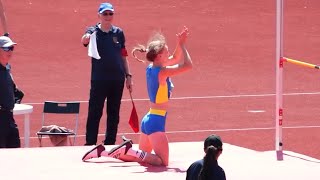 Anastasiia Kozub (UKR) High Jump Girls U18 171 cm 4th Place Balkan Championships Maribor 2024