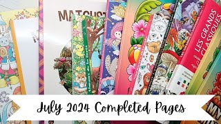 July 2024 Completed Pages