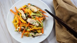 Thai-Style Chicken and Green Mango Salad Recipe