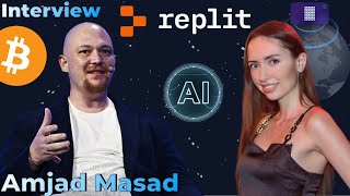 Bitcoin is a replacement for gold?! AI &the future of software. Billion users on Replit? Amjad Masad