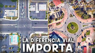 ¿Por Qué Es Tan Marcada La Diferencia Vial Entre NORTEAMÉRICA y EUROPA? || Urbanópolis