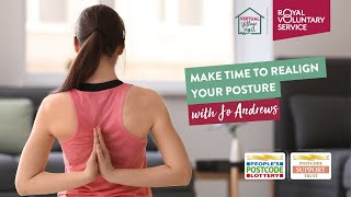 Make Time to Re-align your Posture 119 with Jo Andrews 🧘🏻‍♀️