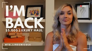 I'm Back! | $5,000 Luxury Unboxing