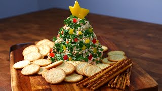 Christmas Tree Cheese Ball