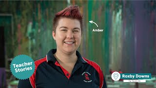 Meet Amber, a teacher in Roxby Downs