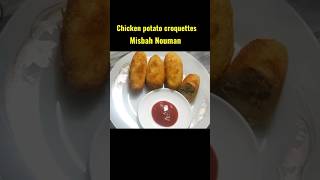 Chicken potato croquettes | Chicken Bread roll | Chicken Bread