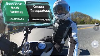 LS2 Advant X | The Coolest Helmet Vs Schuberth C3 Lite | #Helmet #vlog #safety #motorcycle