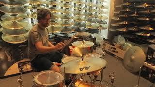 Quick Demo of Sabian AA Medium Crash 20in