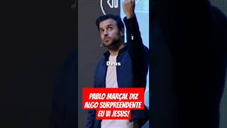 PABLO MARÇAL DIZ ALGO SURPREENDENTE EU VI JESUS.