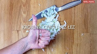 Krojenie cebuli bez łez