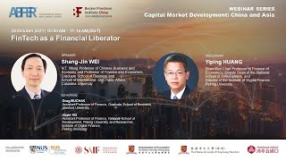 Webinar Series - Capital Market Development: China and Asia, 28 October 2021