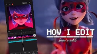 #LADYBUG ☆ how i edit tutorial | @filmsbyiriss