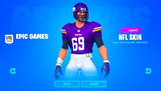 How to get the NFL SKINS for FREE!