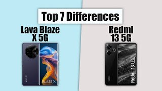 Lava Blaze X 5G VS Redmi 13 5G | Full Detail