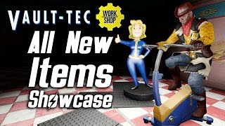 Fallout 4 Vault-Tec DLC - All New Items Showcase