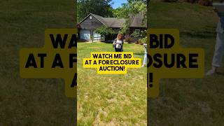 Bidding $200K at a Foreclosure Auction!