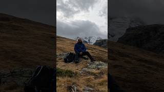 Let the time pass! #shorts #viral  #zermatt #switzerland #alpinefeet #hiking #hikingtrails