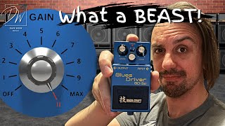 BOSS Blues Driver Has GAIN - BD-2W